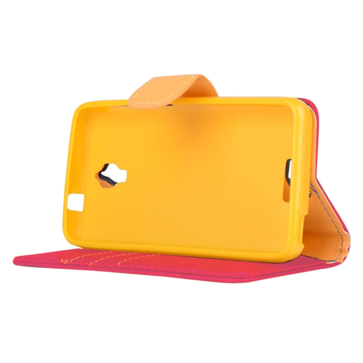 Denim Cloth Texture Horizontal Flip Leather Case with Holder & Card Slots & Wallet for Lenovo S660