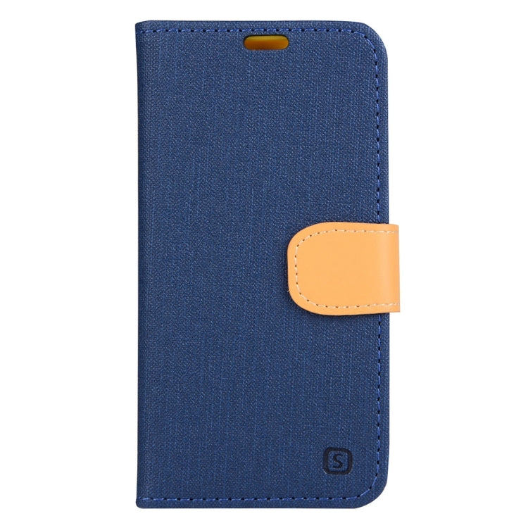 Denim Cloth Texture Horizontal Flip Leather Case with Holder & Card Slots & Wallet for Lenovo Vibe Shot / Z90