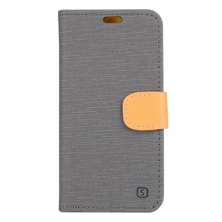 Denim Cloth Texture Horizontal Flip Leather Case with Holder & Card Slots & Wallet for Lenovo Vibe Shot / Z90