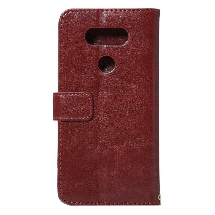 Lambskin Texture Printing Horizontal Flip Leather Case with Holder & Card Slots for LG G5
