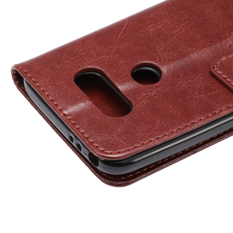 Lambskin Texture Printing Horizontal Flip Leather Case with Holder & Card Slots for LG G5