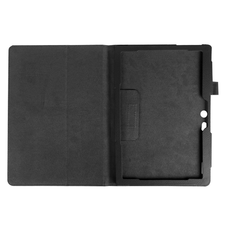 Litchi Texture Horizontal Flip Solid Color Leather Case with Holder for Lenovo TAB 2 A10-30 X30F & TAB 2 A10-70F, 10.1 inch