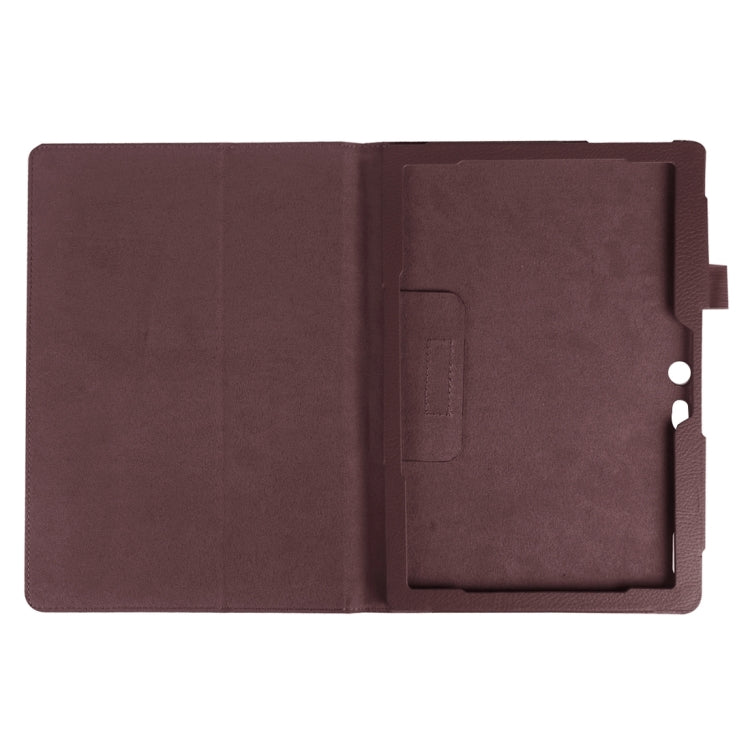 Litchi Texture Horizontal Flip Solid Color Leather Case with Holder for Lenovo TAB 2 A10-30 X30F & TAB 2 A10-70F, 10.1 inch