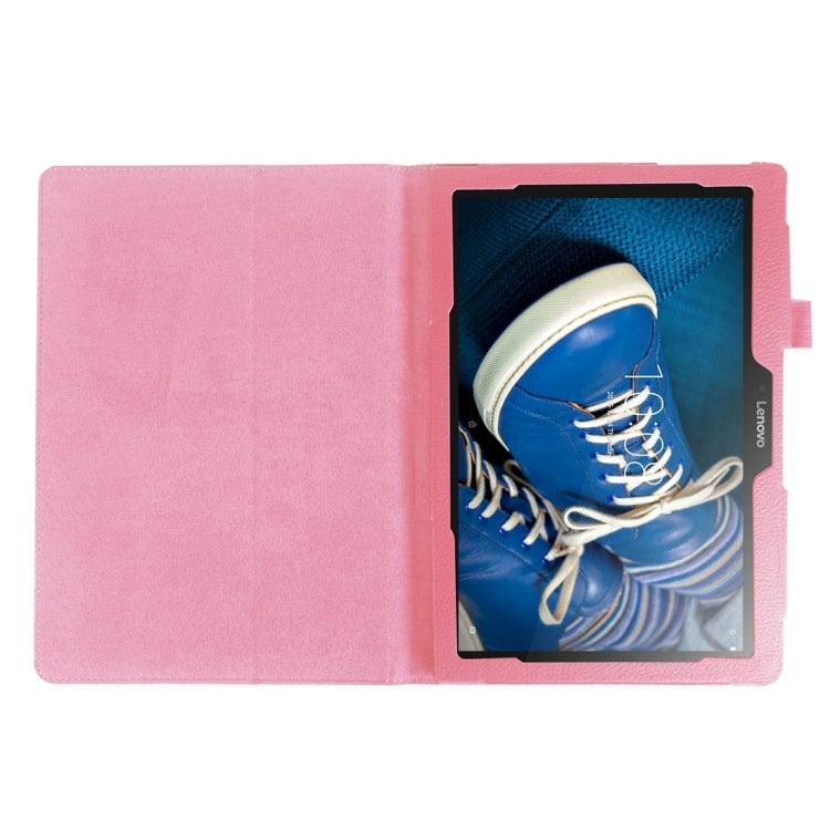 Litchi Texture Horizontal Flip Solid Color Leather Case with Holder for Lenovo TAB 2 A10-30 X30F & TAB 2 A10-70F, 10.1 inch