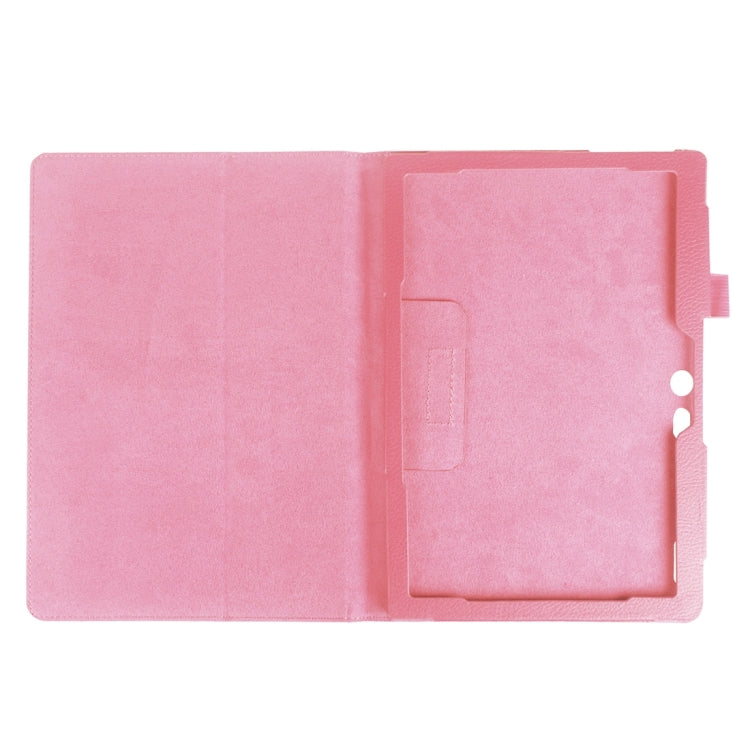 Litchi Texture Horizontal Flip Solid Color Leather Case with Holder for Lenovo TAB 2 A10-30 X30F & TAB 2 A10-70F, 10.1 inch
