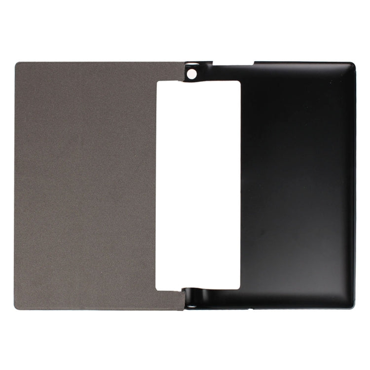 Custer Texture Horizontal Flip Solid Color Leather Case with Three-folding Holder for Lenovo YOGA Tab 3 Pro X90L, 10.1 inch
