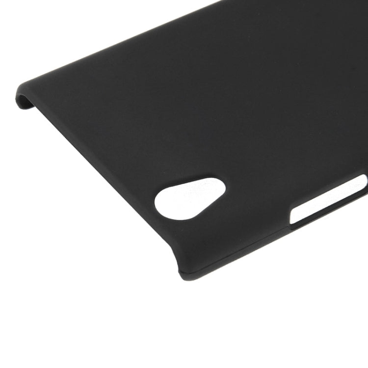 Solid Color Plastic Back Case for Lenovo P70 / P70-t(Black)