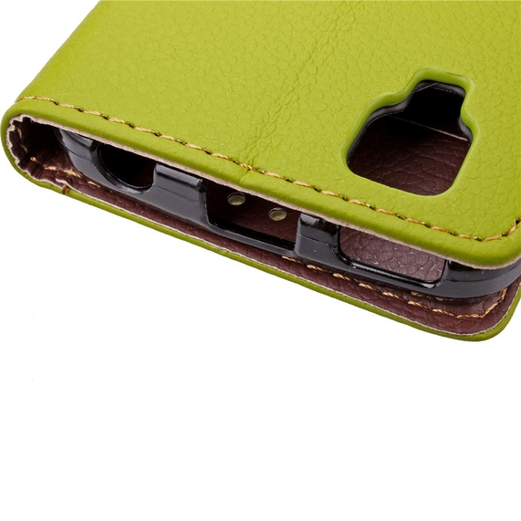 Leaf Magnetic Snap Litchi Texture Horizontal Flip Leather Case with Card Slots & Wallet & Holder & Lanyard for Wiko Sunset