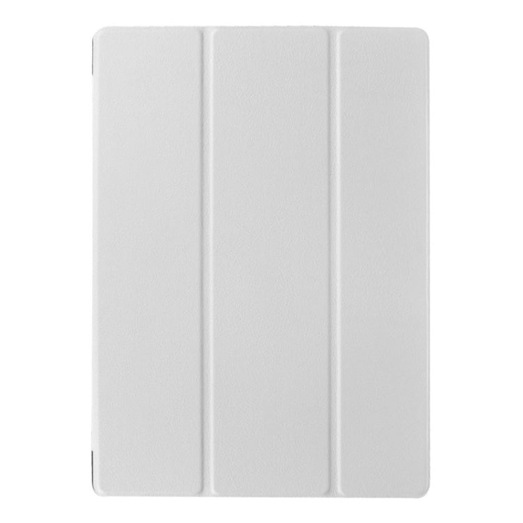 3-folding Karst Texture Horizontal Flip Leather Case with Holder for Microsoft Surface 3