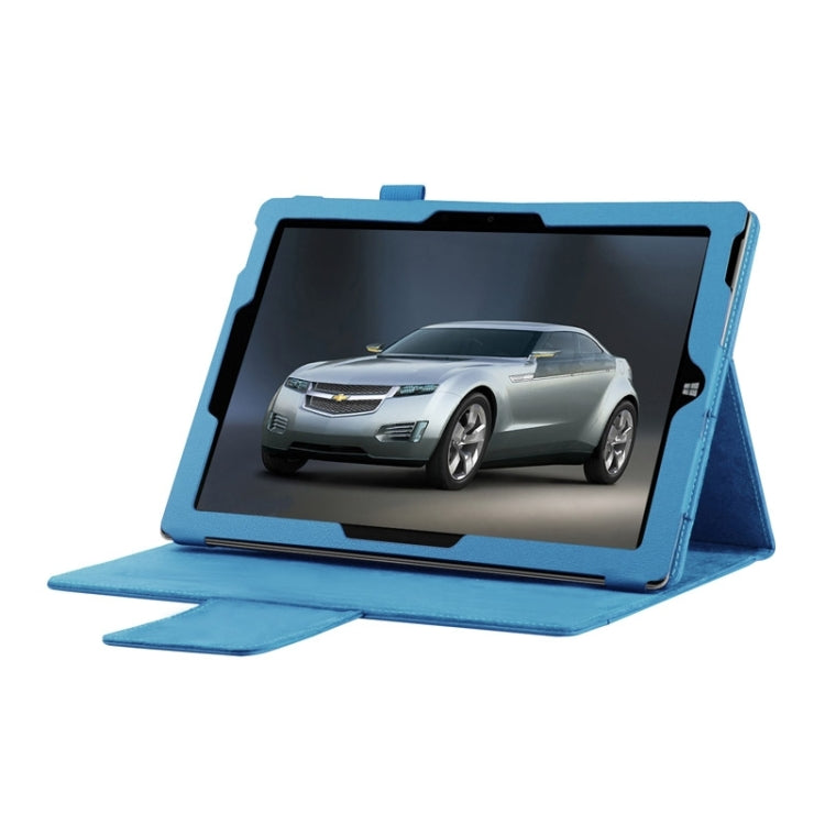 Karst Texture Horizontal Flip Leather Case with Holder for Microsoft Surface 3