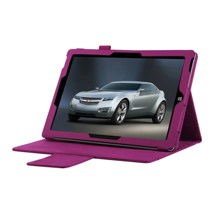 Karst Texture Horizontal Flip Leather Case with Holder for Microsoft Surface 3