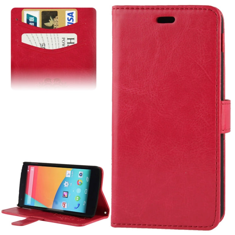Fine Sheepskin Texture Flip Leather Case with Card Slots & Holder for LG Nexus 5 / D820 / D821