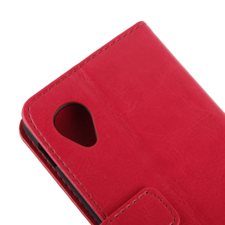 Fine Sheepskin Texture Flip Leather Case with Card Slots & Holder for LG Nexus 5 / D820 / D821