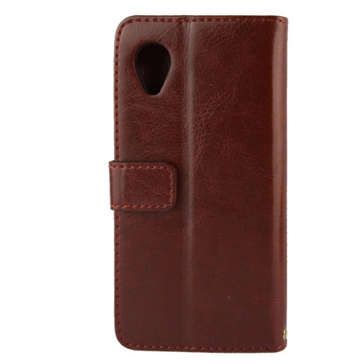 Fine Sheepskin Texture Flip Leather Case with Card Slots & Holder for LG Nexus 5 / D820 / D821
