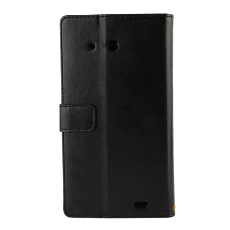 Fine Sheepskin Texture Flip Leather Case with Credit Card Slots & Holder for Huawei Ascend Mate