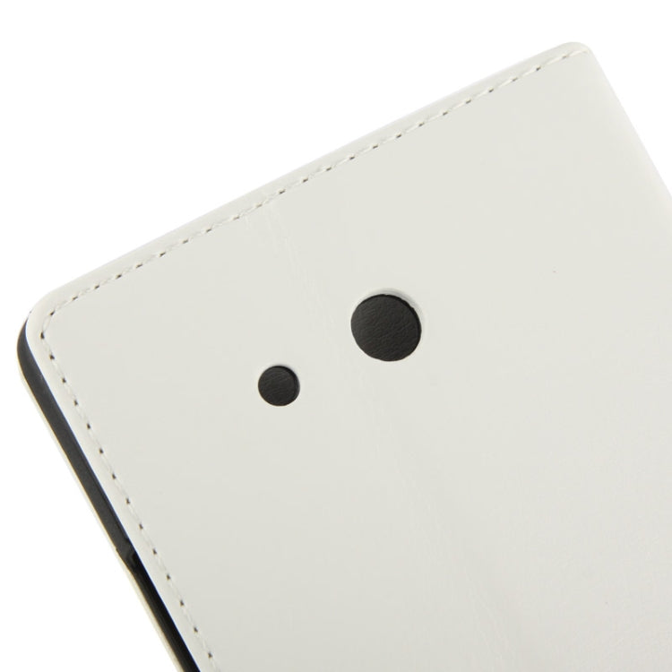 Fine Sheepskin Texture Flip Leather Case with Credit Card Slots & Holder for Huawei Ascend Mate