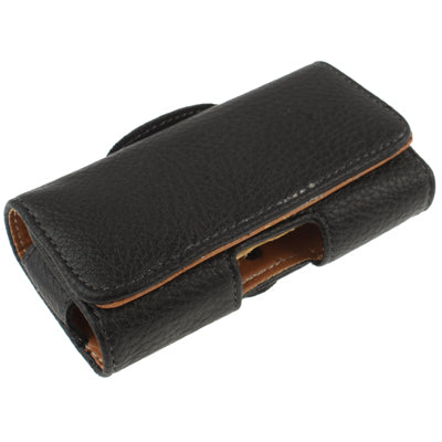 Universal Mobile Phone Leather Case / Bag , Size: 115 x 60 x 30mm(Black)