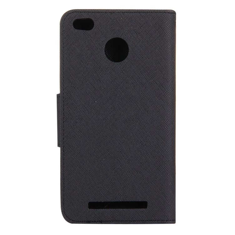 For Xiaomi Redmi 3 Cross Texture Flip Leather Case with Holder & Card Slots & Wallet