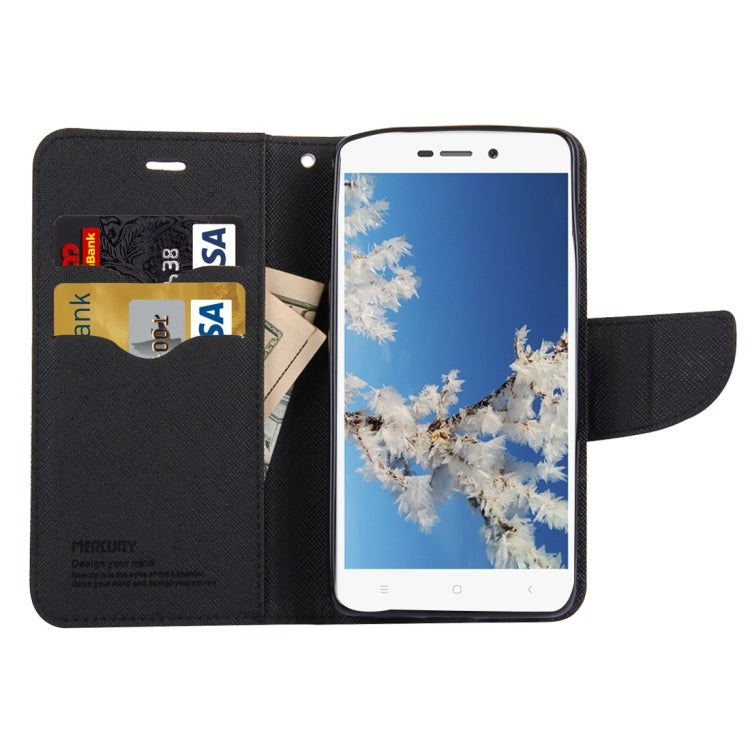 For Xiaomi Redmi 3 Cross Texture Flip Leather Case with Holder & Card Slots & Wallet