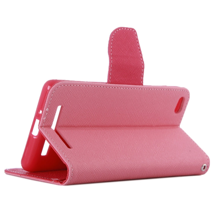 For Xiaomi Redmi 3 Cross Texture Flip Leather Case with Holder & Card Slots & Wallet