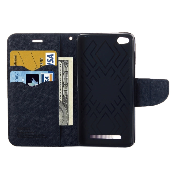 For Xiaomi Redmi 3 Cross Texture Flip Leather Case with Holder & Card Slots & Wallet