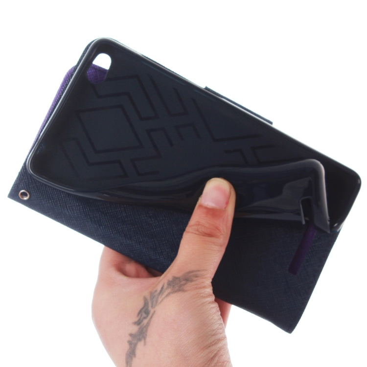 For Xiaomi Redmi 3 Cross Texture Flip Leather Case with Holder & Card Slots & Wallet