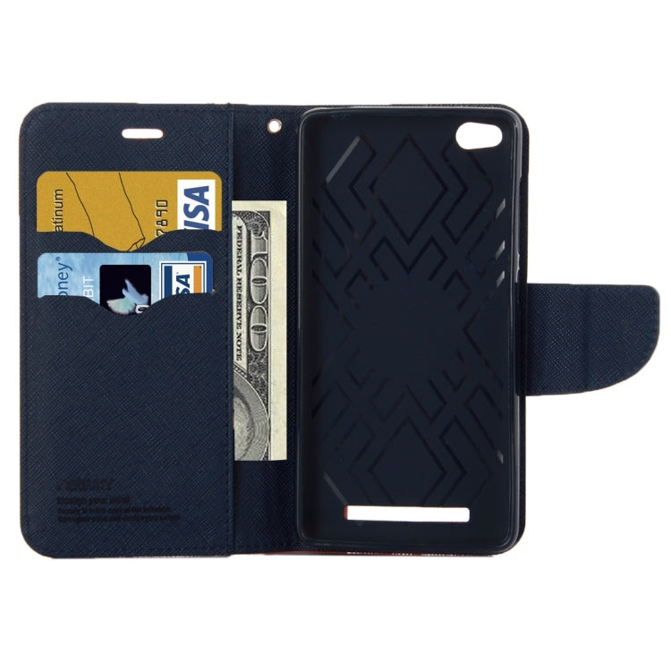 For Xiaomi Redmi 3 Cross Texture Flip Leather Case with Holder & Card Slots & Wallet