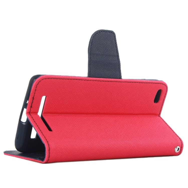 For Xiaomi Redmi 3 Cross Texture Flip Leather Case with Holder & Card Slots & Wallet