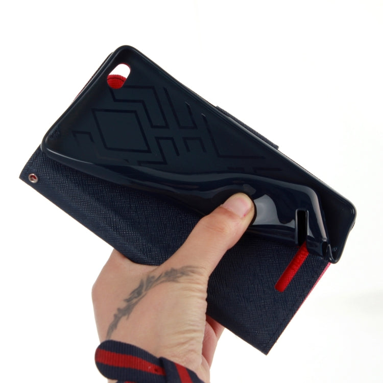 For Xiaomi Redmi 3 Cross Texture Flip Leather Case with Holder & Card Slots & Wallet