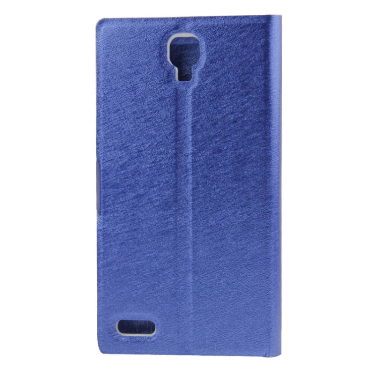Hairline Texture Flip Leather Case with Credit Card Slots & Holder for Xiaomi Redmi Note