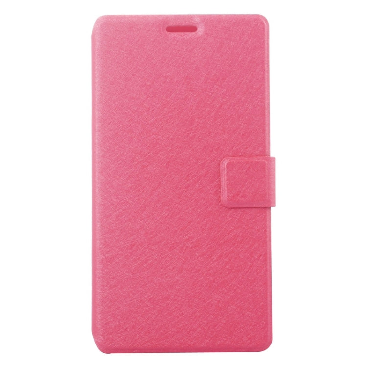 Hairline Texture Flip Leather Case with Credit Card Slots & Holder for Xiaomi Redmi Note