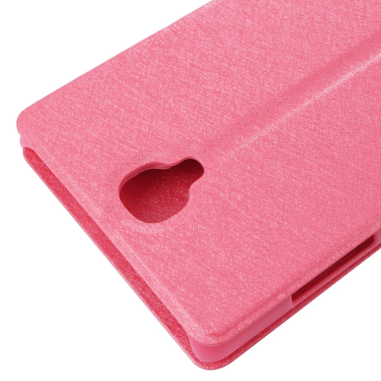 Hairline Texture Flip Leather Case with Credit Card Slots & Holder for Xiaomi Redmi Note