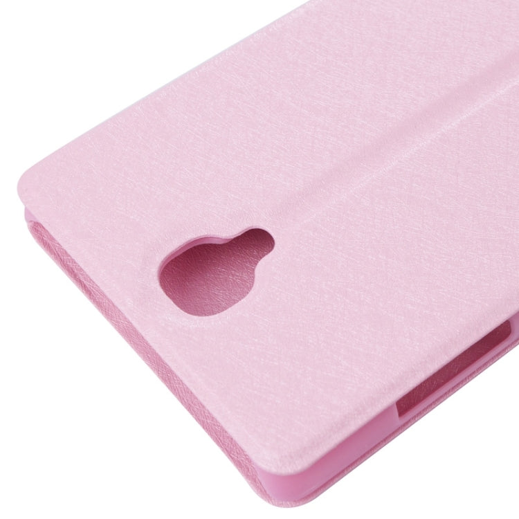 Hairline Texture Flip Leather Case with Credit Card Slots & Holder for Xiaomi Redmi Note