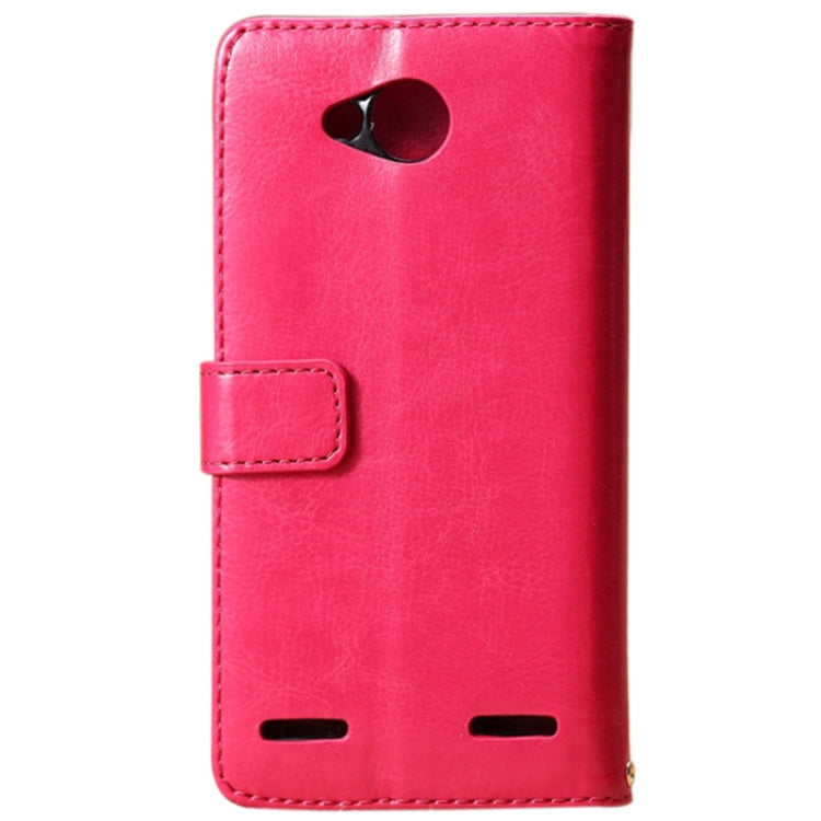 Fine Sheepskin Texture Horizontal Flip Leather Case with Card Slots & Holder for ZTE Red Bull V5