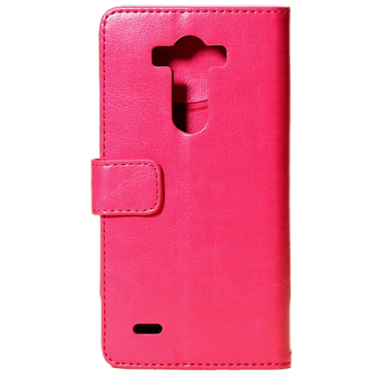Fine Sheepskin Texture Horizontal Flip Leather Case with Card Slots & Holder for LG G3