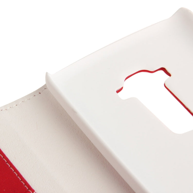 Litchi Texture Leather Case with Credit Card Slots & Holder for LG G Flex / F340L / F340S