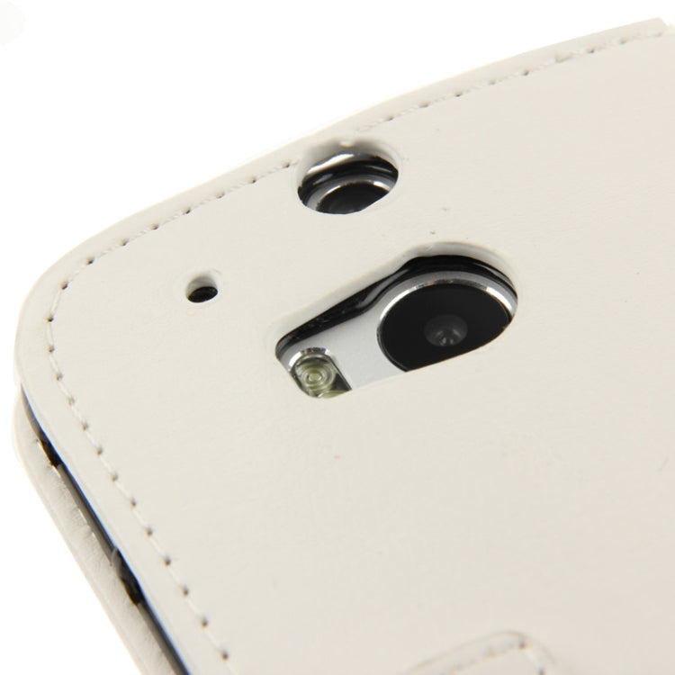 Crazy Horse Texture Flip Leather Case with Card Slots & Holder for HTC One M8