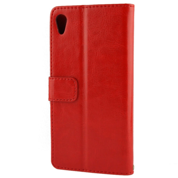 Fine Sheepskin Texture Flip Leather Case with Credit Card Slots & Holder for Sony Xperia Z2 / L50w