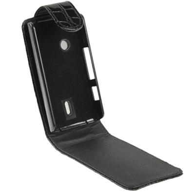 High Quality Leather Case for Sony Ericsson W8 / E16i(Black)