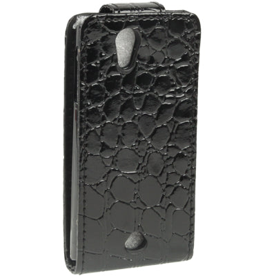 High Quality Leather Case for Sony Ericsson ST18i(Black)