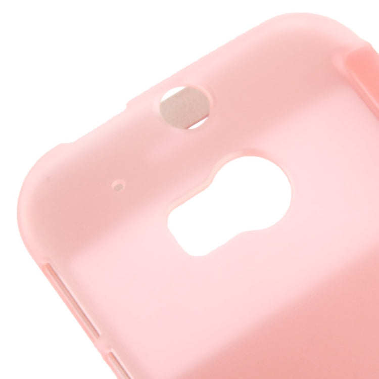 Horizontal Flip Leather Case with Call Display ID for HTC One / M8