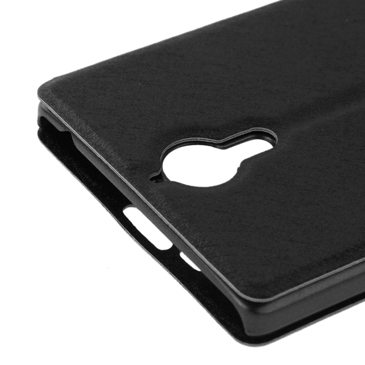 Cross Texture Horizontal Flip Leather Case with Caller ID Display & Holder for Lenovo K80