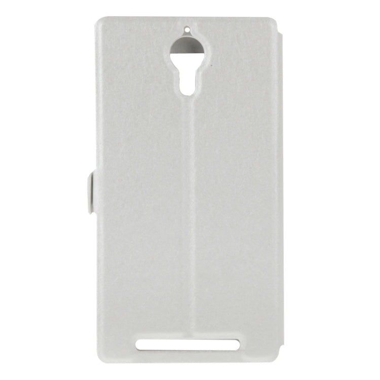 Cross Texture Horizontal Flip Leather Case with Caller ID Display & Holder for Lenovo K80