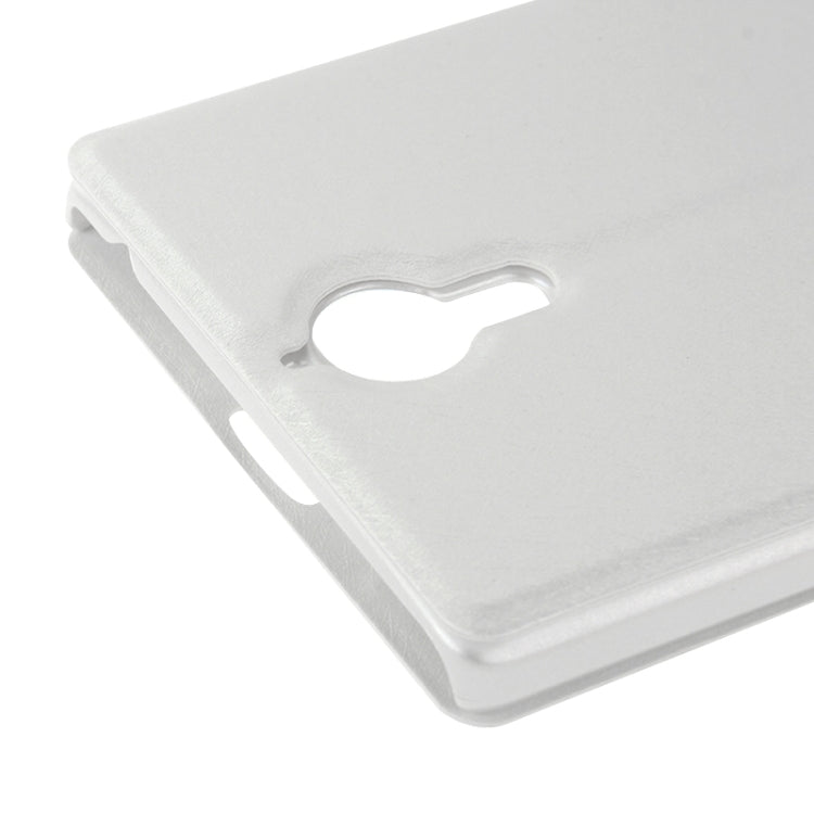 Cross Texture Horizontal Flip Leather Case with Caller ID Display & Holder for Lenovo K80