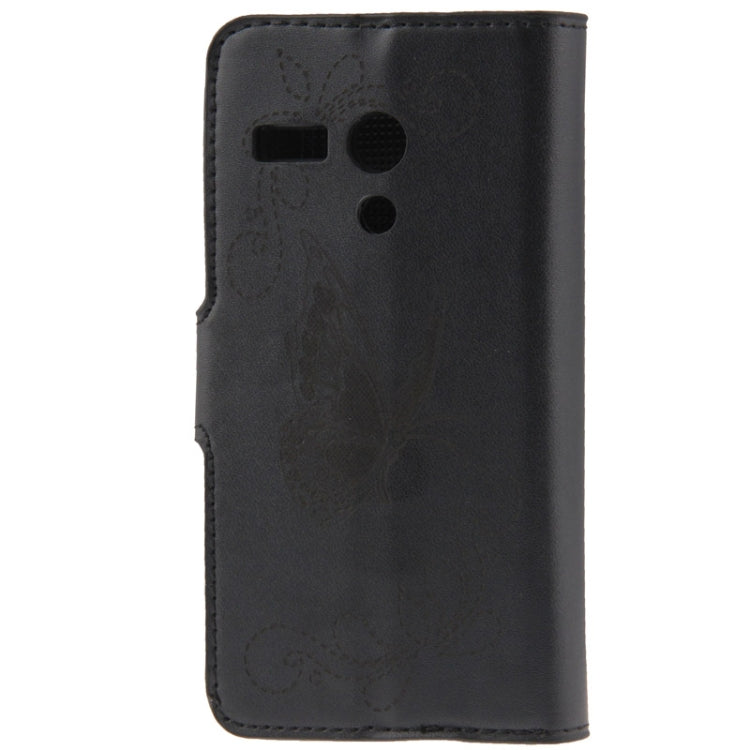 Butterfly Pattern Leather Case with Credit Card Slots & Holder for Motorola G / XT937C / XT1028 / XT1031