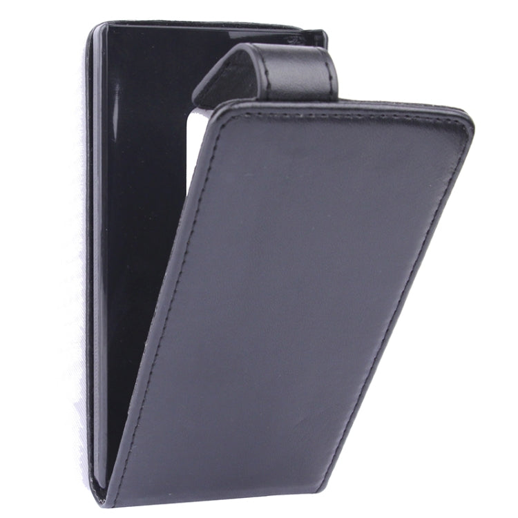 High Quality Vertical Flip Leather Case for Nokia Lumia 928 (Black)
