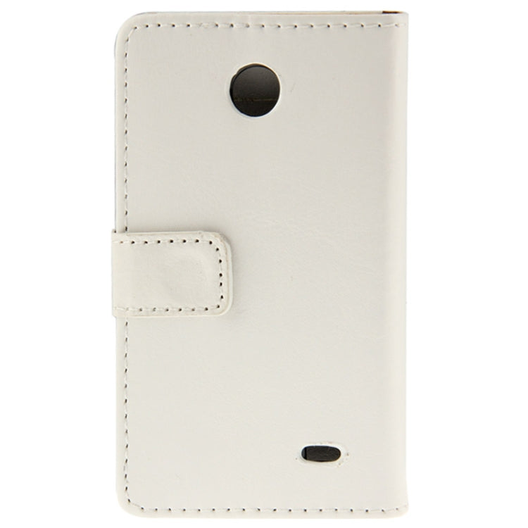 Crazy Horse Texture Flip Leather Case with Credit Card Slots & Holder for Nokia X