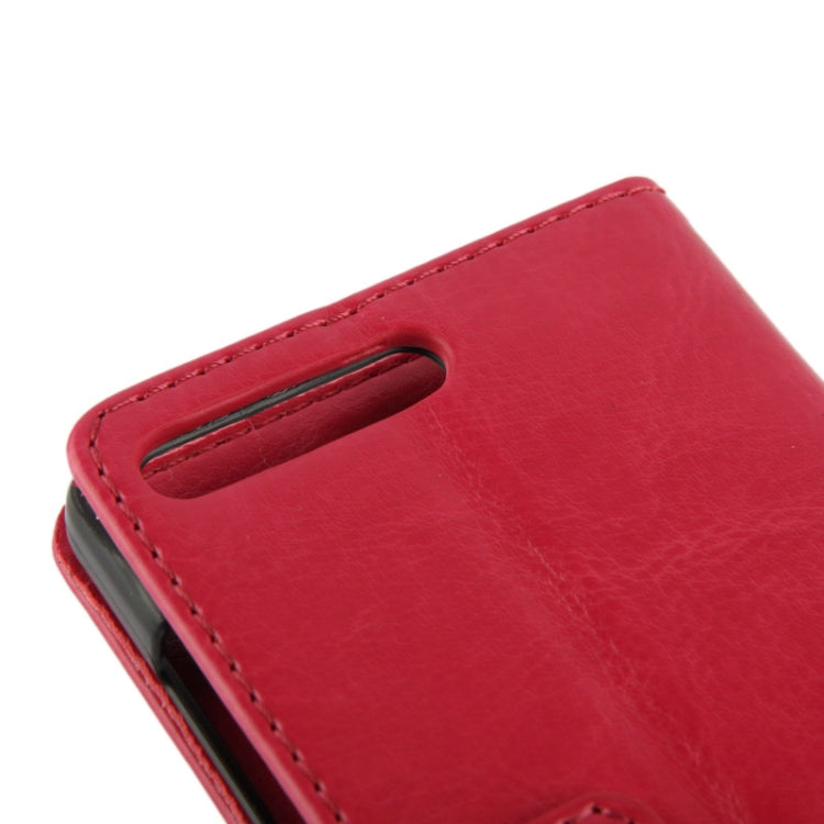 Fine Sheepskin Texture Flip Leather Case with Card Slots & Holder for Huawei Ascend G6 (3G Version),