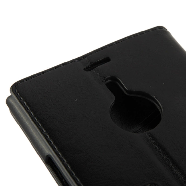 Fine Sheepskin Texture Flip Leather Case with Credit Card Slots & Holder for Nokia Lumia 1520 / Bendit