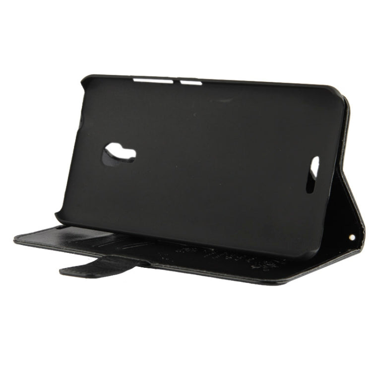 Fine Sheepskin Texture Flip Leather Case with Credit Card Slots & Holder for Huawei Ascend Mate 2